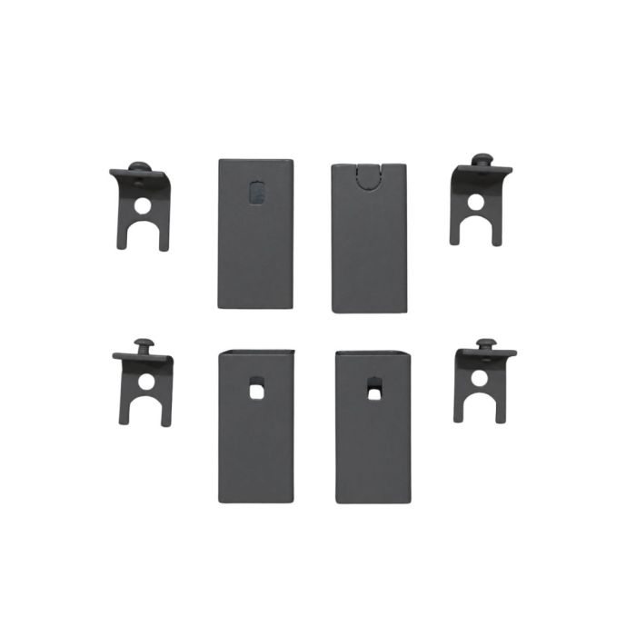 Рушникосушарка електрична Carino CUBE з контроллером Сірий антрацит 790*490