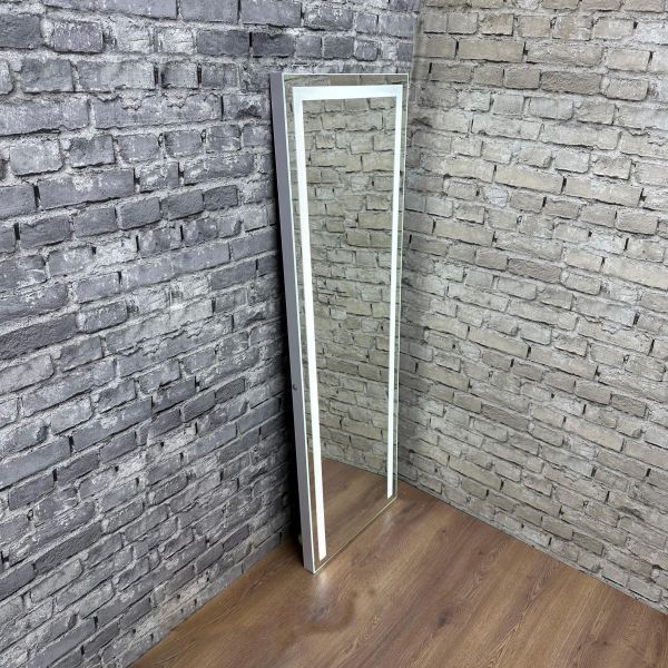 Дзеркало безрамне в повний зріст з Led підсвіткою 180х60 см